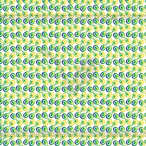 Seamless leaf pattern - vector image