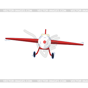 Small plane  - stock vector clipart