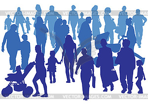 Crowd  - vector clipart