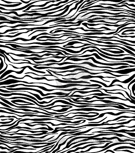 Abstract skin texture of zebra - vector image