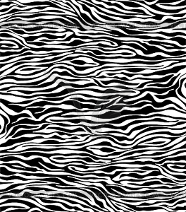 Abstract skin texture of zebra - vector clipart