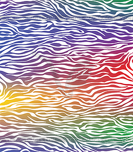 Abstract skin texture of zebra - vector image