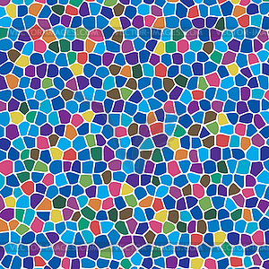 Abstract colorful mosaic background - vector image