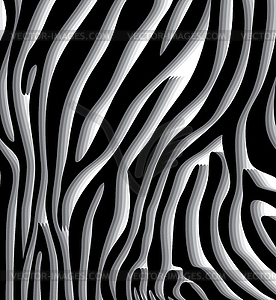 Abstract skin texture of zebra - vector EPS clipart