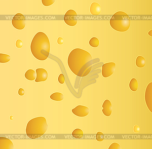 Background of cheese - vector clip art