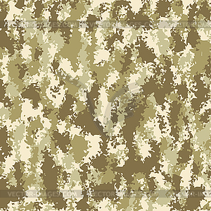 Soldier summer camouflage background pattern - vector image