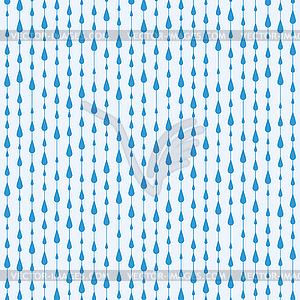 Rain drops background - vector clipart