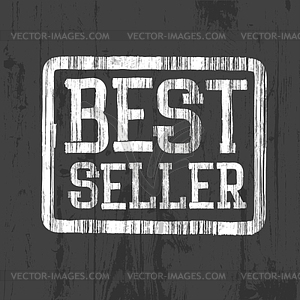 Best seller stamp - vector clipart