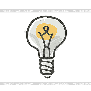 Light Bulb - vector clip art