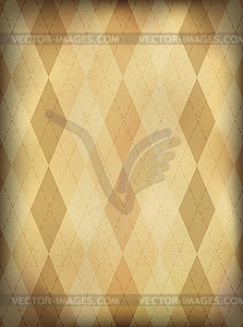 Vintage checkered background vertical. - vector clip art