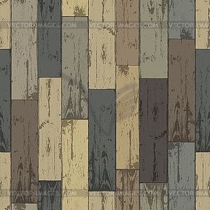 Wooden multi-color planks. Seamless pattern, - royalty-free vector image