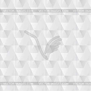 Crumpled paper with geometric seamless pattern - vector clipart