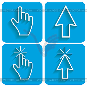 Cursor set - vector clipart