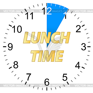 lunch time clipart