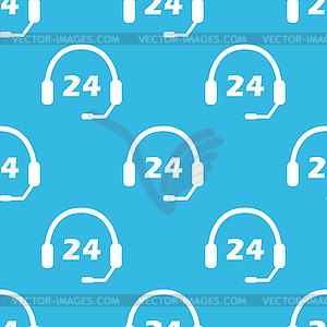 Support 24 pattern - vector image