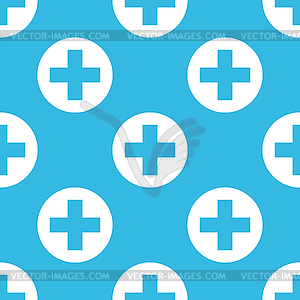 Medical sign pattern  - vector clipart