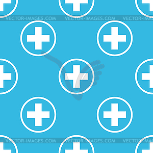 Medical sign pattern  - vector image