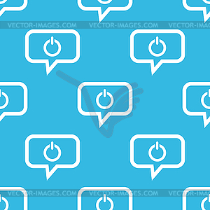 Power message pattern - vector clipart