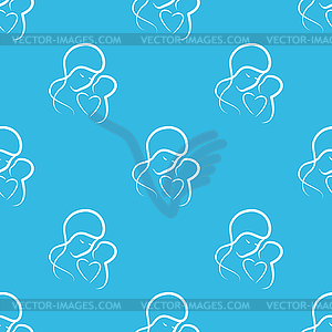 Mothercare pattern - vector clipart / vector image