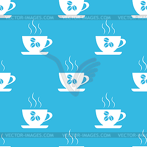 Coffee pattern - vector clipart