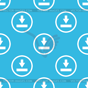 Download sign blue pattern - vector clip art