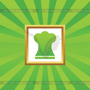 Chef hat picture icon - vector clipart