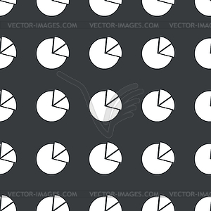 Straight black diagram pattern - vector clipart