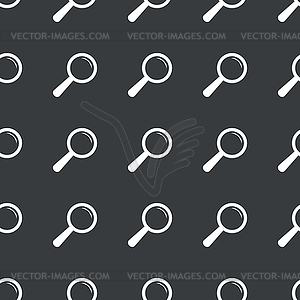 Straight black search pattern - vector clipart