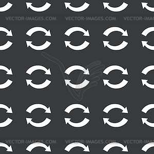 Straight black exchange pattern - vector clip art