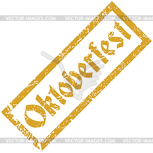 Oktoberfest rubber stamp - vector clip art