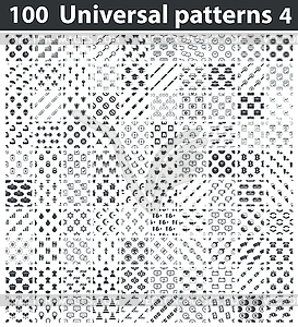 Universal patterns set  - vector clipart