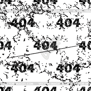 404 модель гранж, монохромный - изображение в формате EPS