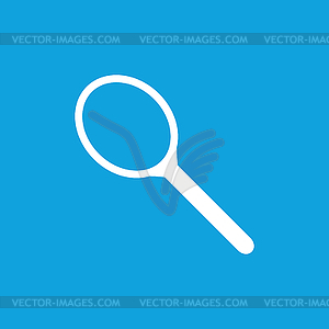 Tennis racket icon, simple - vector clipart