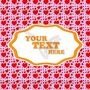 Love background - vector clip art