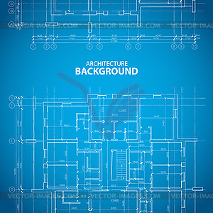 Architecture background - vector clip art
