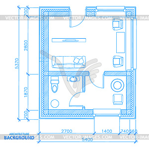 Architecture background - vector image