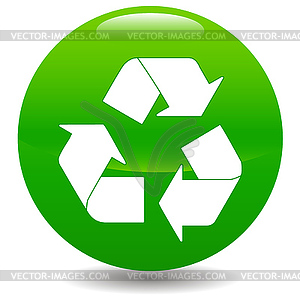 Recycling symbol - vector clipart