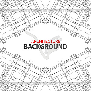 Best architecture background - vector clipart / vector image