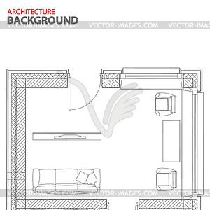 Best architecture background - vector image