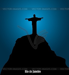 Monument in Brazil - vector image