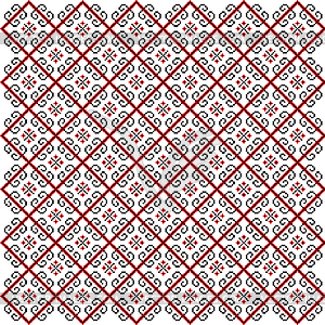 Ethnic pattern - vector clipart