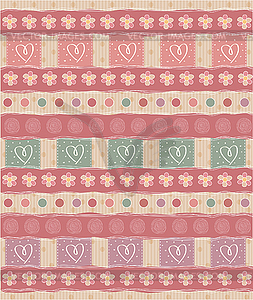 Beautiful and vintage background - vector clip art