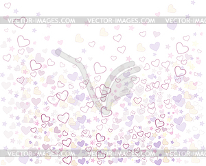 Love colorful patterns - royalty-free vector clipart