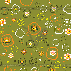 Baby colorful patterns - vector image