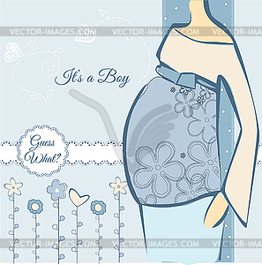 Baby Shower - иллюстрация в векторе