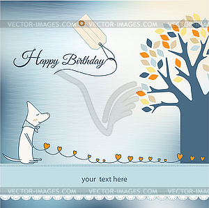 Birthday invitation - vector EPS clipart