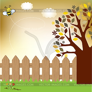 Greeting card - vector clipart