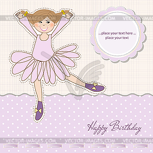 Birthday Greeting Card - vector clipart