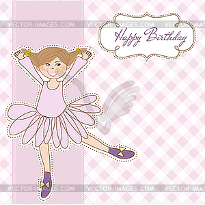 Birthday Greeting Card - vector clipart / vector image