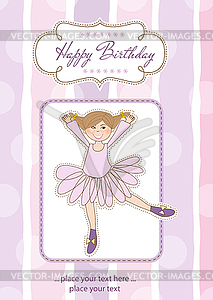 Birthday Greeting Card - vector image